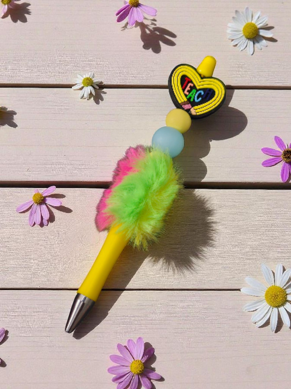 Beaded Pen - Teach