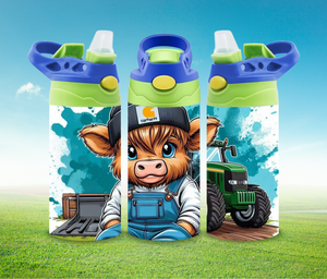 ✨️ SALE ✨️ Kids 12oz - Cow Farmer
