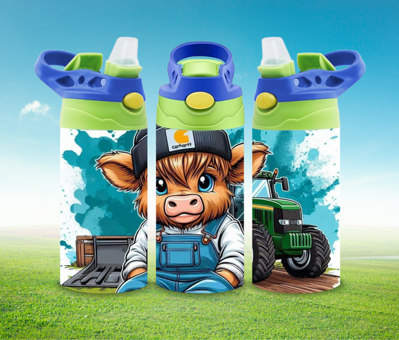 ✨️ SALE ✨️ Kids 12oz - Cow Farmer