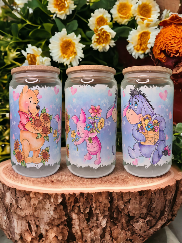 Pooh & Friends 16oz Tumbler (clear)