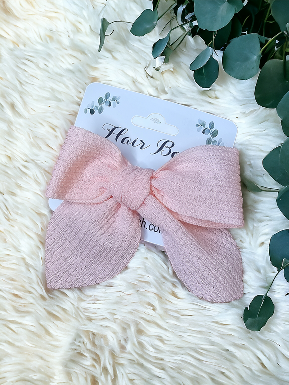 Small hair bow - Pink