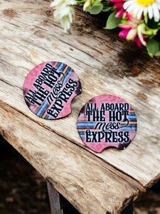 All aboard the hot mess express