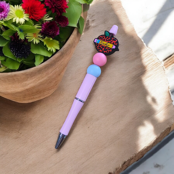Beaded Pen - 'Teacher'