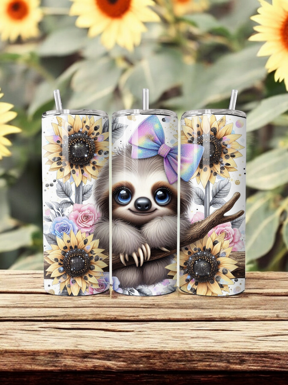 20oz Tumbler - Sloth