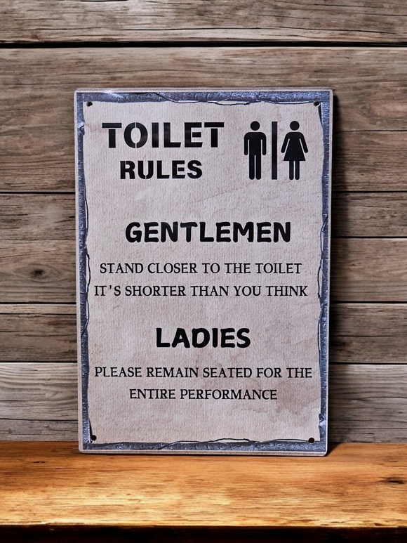 Toilet Rules