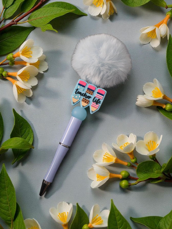 Beaded Pen -  Teacher Life