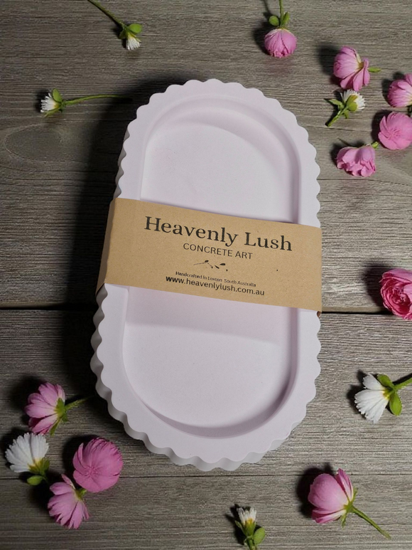 Small Oblong Dish - Purple