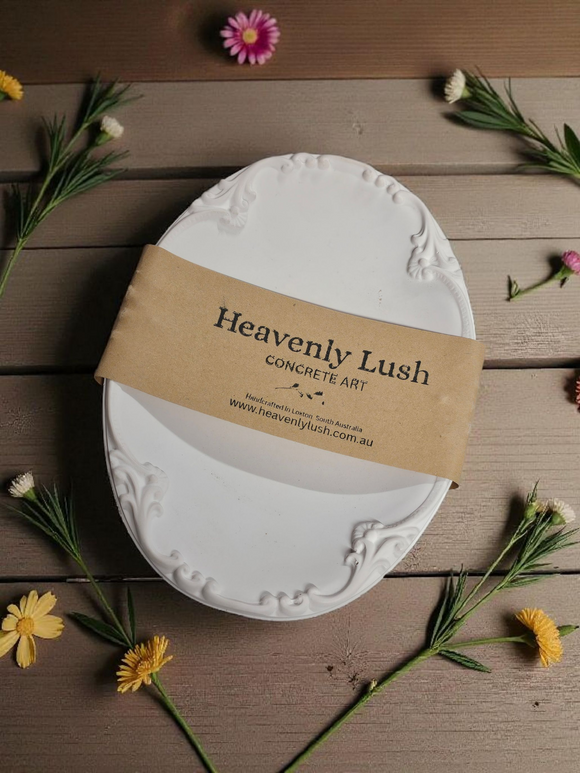 Oval Dish - Light Beige