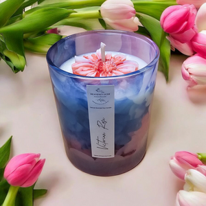 Limited Edition Flower Candle - Victorian Rose