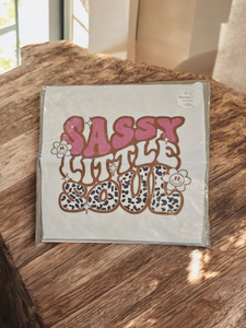 Face Washer - "Sassy Little Soul"