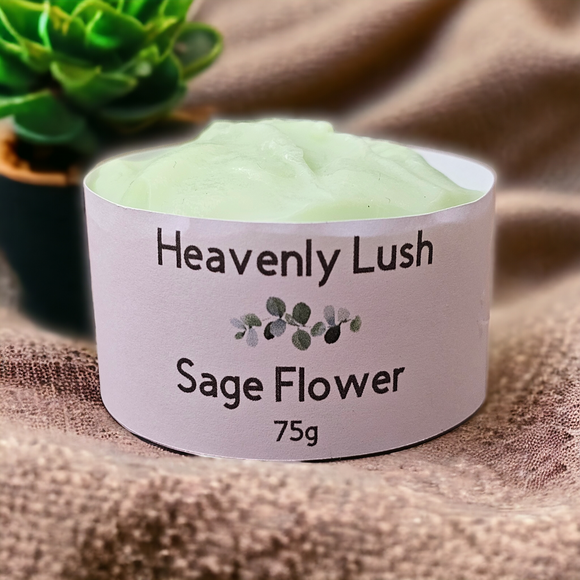 Round Soap - Sage Flower