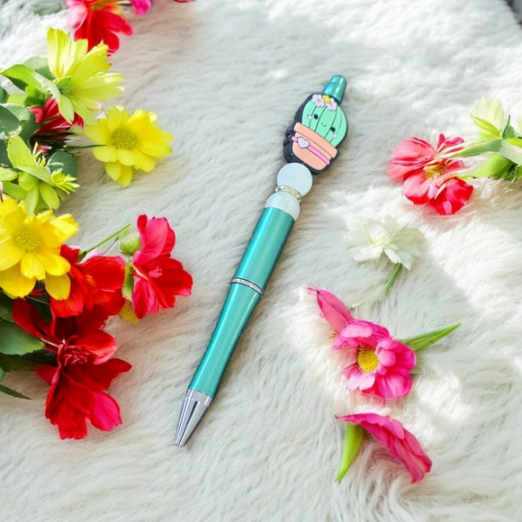 Beaded Pen - Cactus