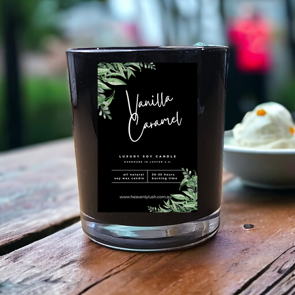 Soy Wax Candle - Vanilla Caramel