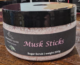 Sugar Scrub - Musk Sticks