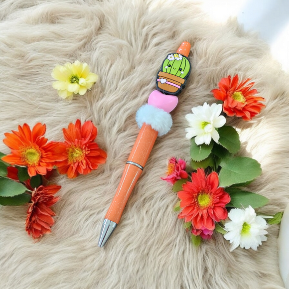 Beaded Pen - Cactus