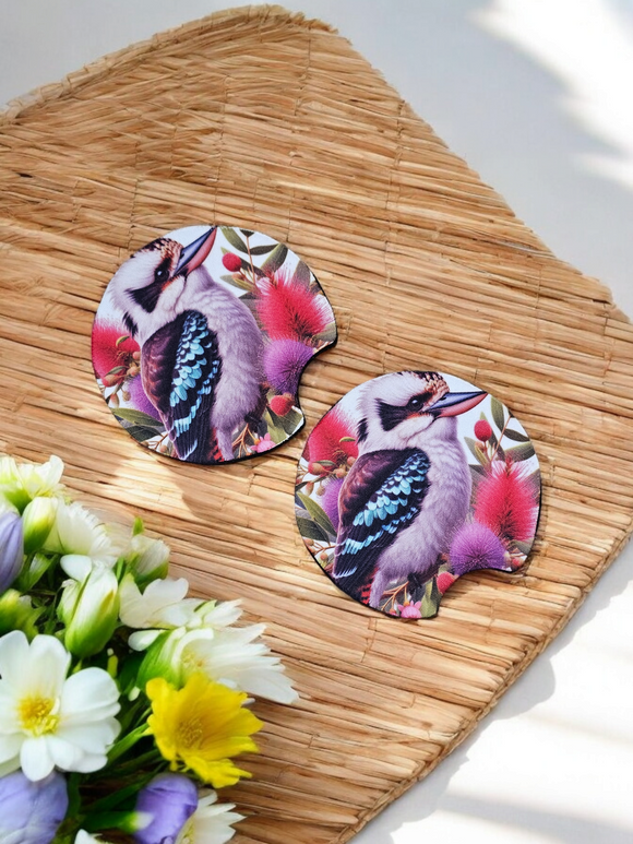 Car Coasters - Aussie Kookaburra