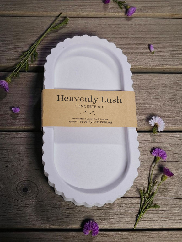 Small Oblong Dish - Pink