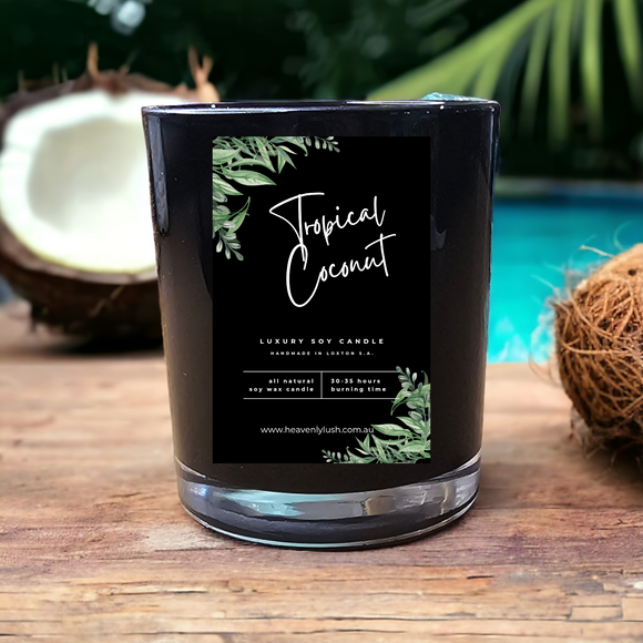 Soy Wax Candle -  Tropical Coconut