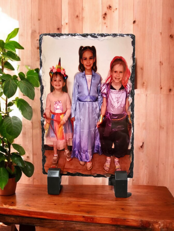 Custom Photo on slate