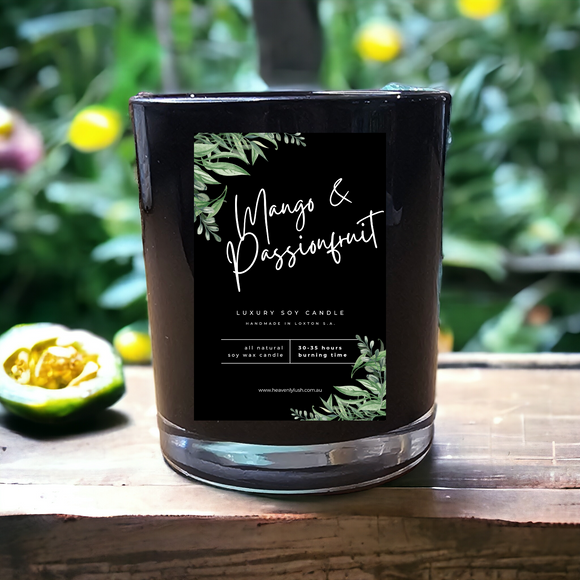 Soy Wax Candle - Mango & Passionfruit