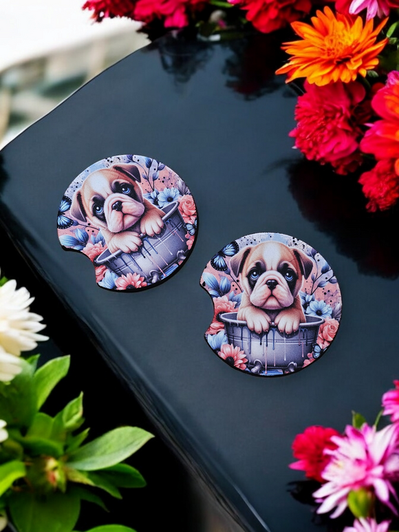 Car Coasters - Dog