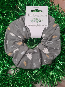 ⭐️30% OFF⭐️ Christmas Hair Scrunchie - Christmas Trees