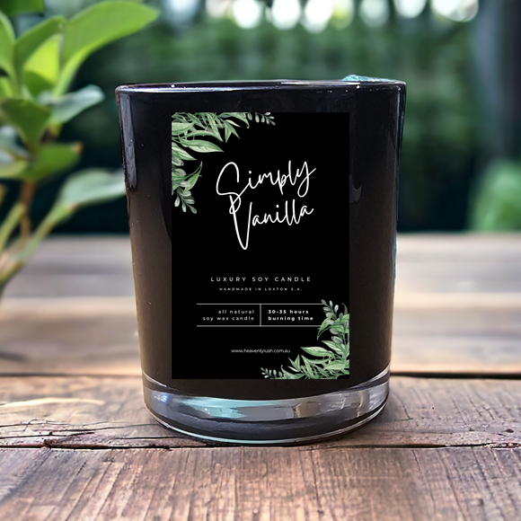 Soy Wax Candle - Simply Vanilla
