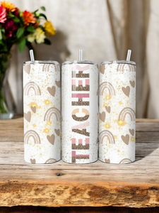 20oz Tumbler - "Teacher"