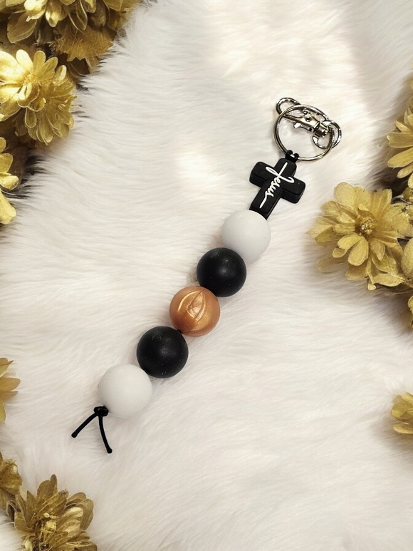 Large Keyring - Cross 