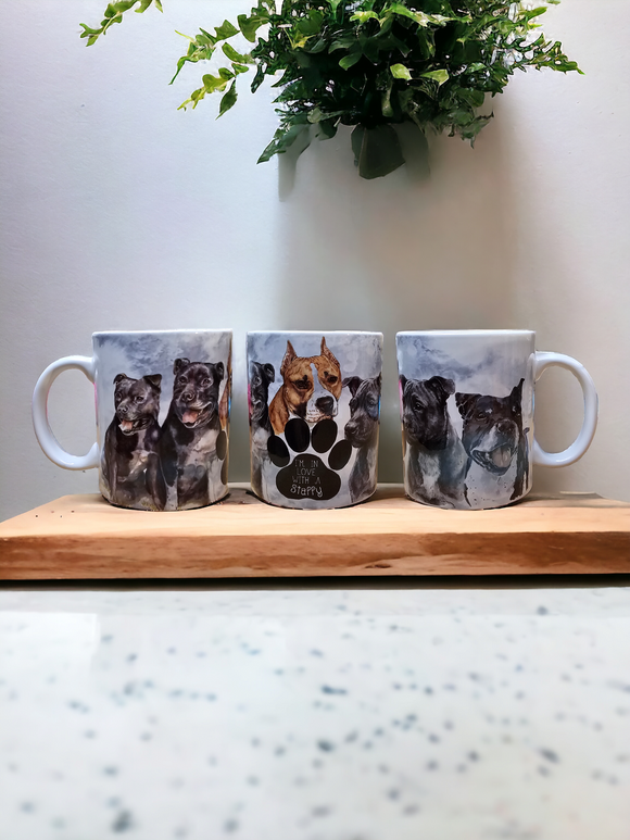Mug - Staffy, 