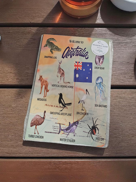A5 Notebook - Welcome to Australia