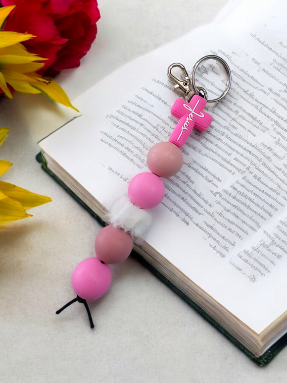 Large Keyring - Cross 