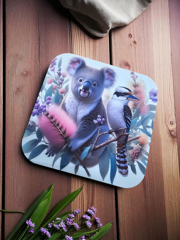 Magnet - Koala & Kookaburra