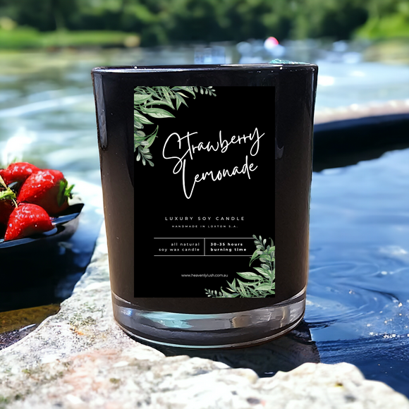 Soy Wax Candle - Strawberry Lemonade