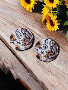 Car Coasters - "Let Them"