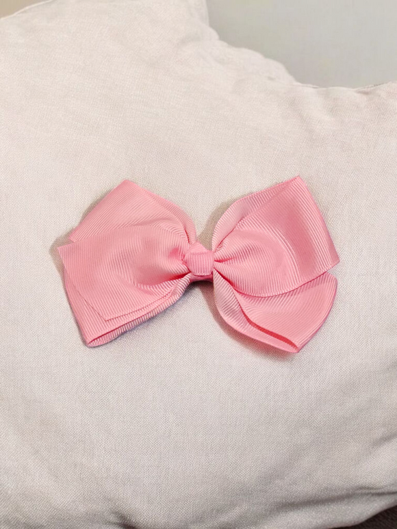 Kids Medium Hair bow - pink