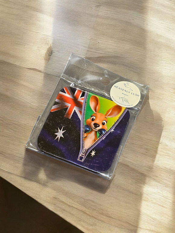 Magnet - Aussie Kangaroo (zipper)