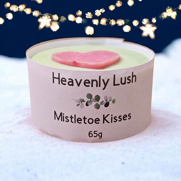 Round Soap - Mistletoe Kisses