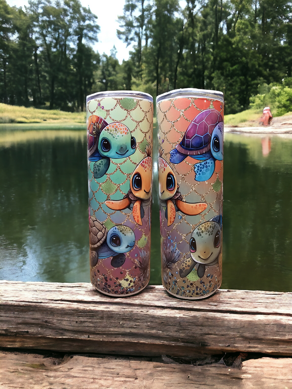 20oz Tumbler - Sea Turtles