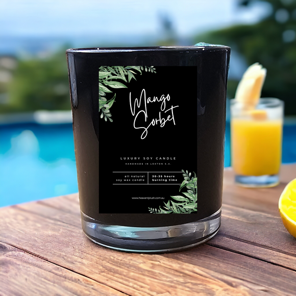 Soy Wax Candle - Mango Sorbet